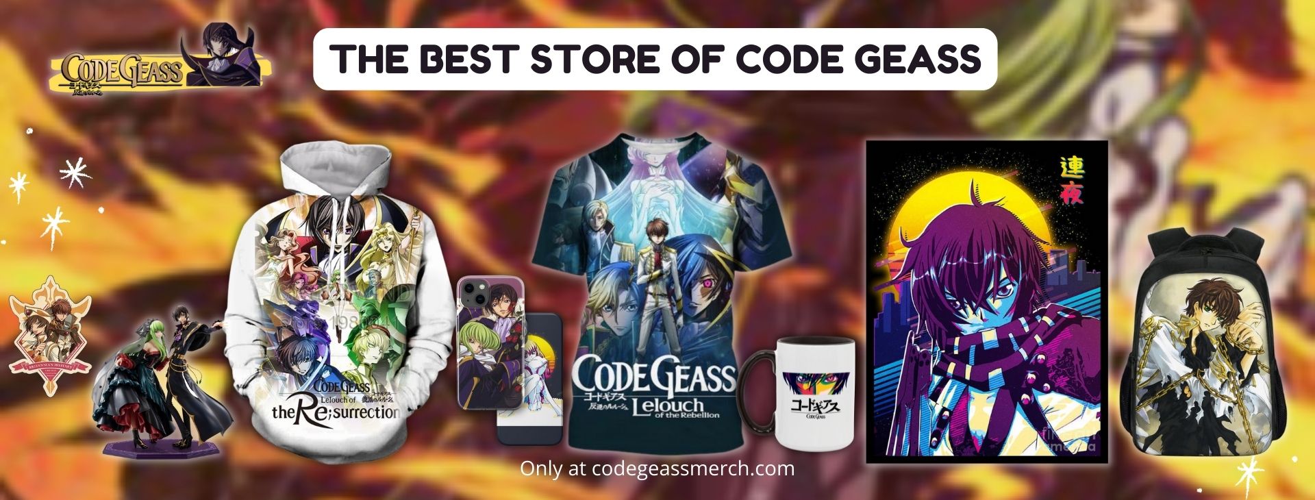 Code Geass Banner - Code Geass Merch