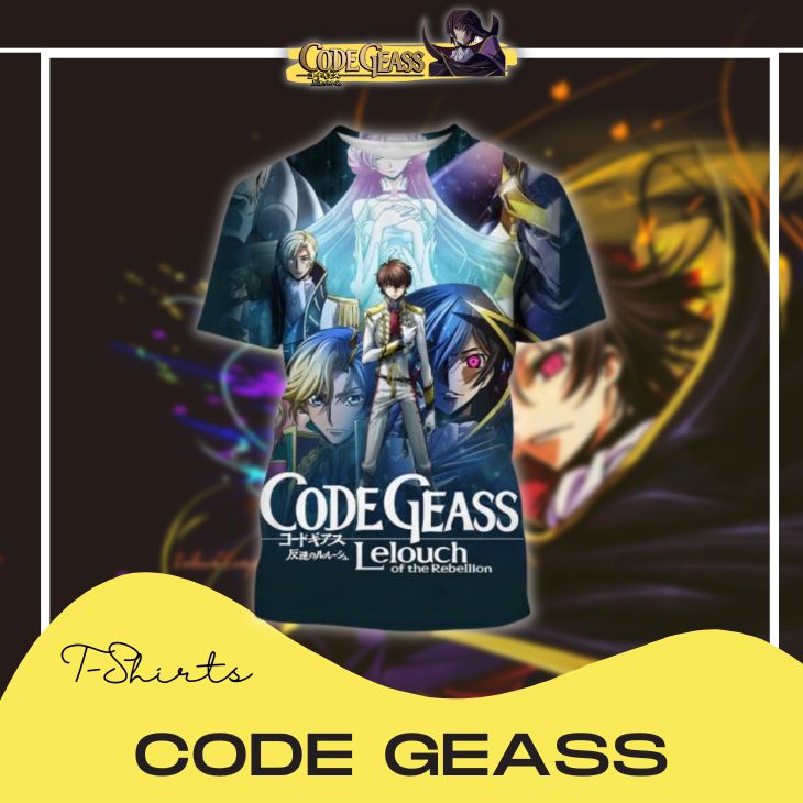 Code Geass T SHIRTS - Code Geass Merch