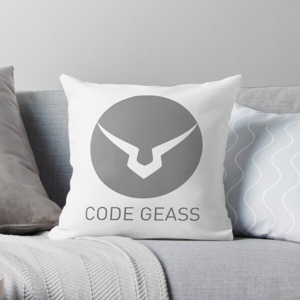 minimalist code geass  Throw Pillow RB1710 product Offical vinland saga 2 Merch