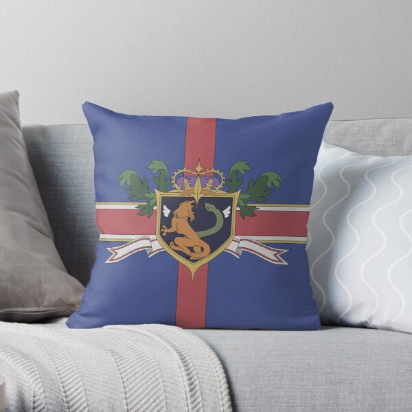 The Holy Empire of Britannia Flag Throw Pillow RB1710 product Offical vinland saga 2 Merch