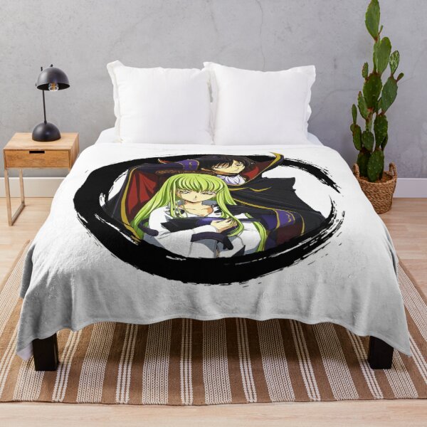 Lelouch and CC sticker Throw Blanket RB1710 product Offical vinland saga 2 Merch